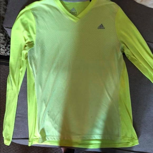 yellow adidas long sleeve